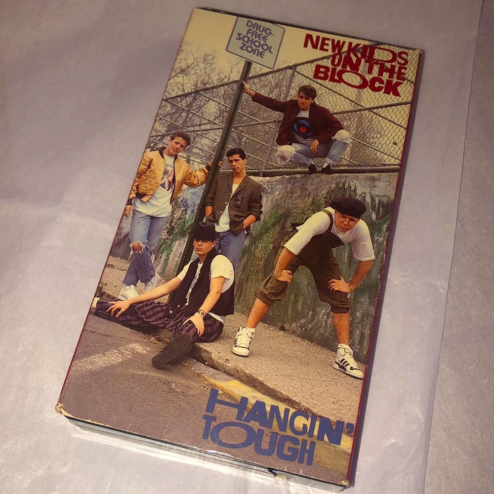 **Vintage** 1989 NKOTB Hangin’ Tough VHS 📼